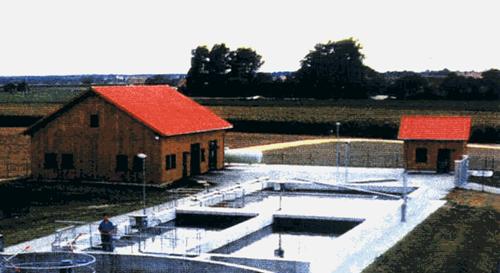 Fig.13: Picture of a 3-phase Biocos-WWTP